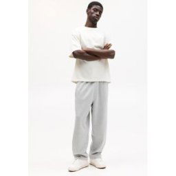 Pull&Bear Pantalon De Survêtement Interlock Gris vigoré XL male