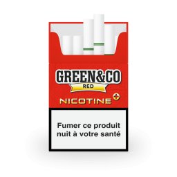 Cigarette Pré-Roll Green & CO AVEC NICOTINE