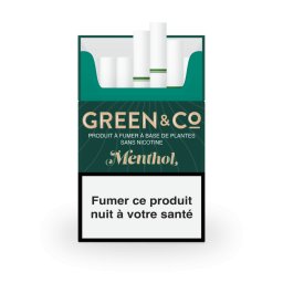 Cigarette Pré-Roll Green & CO Menthol