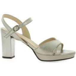 Sandales Vidi Studio Nu pieds cuir laminé Doré