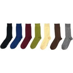 Firetrap Formal Socks 7 Pack Mens Mélange de couleurs Tailles 7 à 11 pour hommes Male