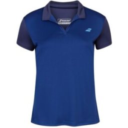 Babolat Play Polo Shirts Juniors Bleu immobilier 12-14 ans Female