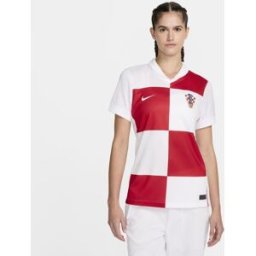 Nike Croatia Home Shirt 2024 Womens Blanc 12 (M) Female