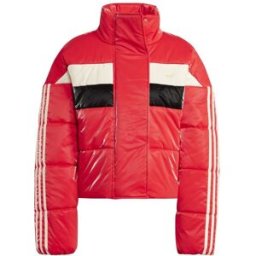 Adidas Originals Padded Ski Jacket Womens Rouge Vif 8 (XS) Female
