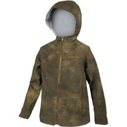 Endura Mt500 Waterproof Jacket Juniors Tweed Vert 7 - 8 ans Unisex