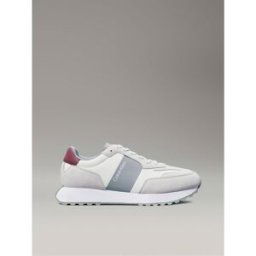 Calvin Klein Suede Trainers Wht/AppleButter 7 (41) Male