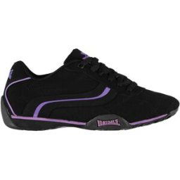 Lonsdale Camden Ladies Trainers Noir/Violet 4 (37) Female