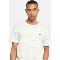 Levis Original T Shirt Rayure de bâti 2XL Male