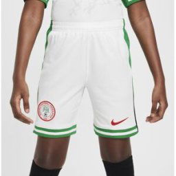 Nike Nigeria Home Shorts 2024 Junior Blanc 7-8 (S) Male