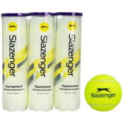 Slazenger Tournament Tri Pack Tennis Balls Jaune Taille unique Unisex