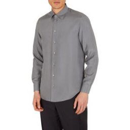 Giorgio Armani Emporio Armani Long Sleeve Shirt Grigio 3XL Male
