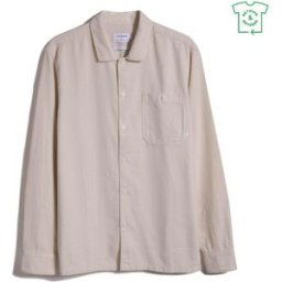 Farah Campbell Long Sleeve Shirt Collar Crème 2X Grand. Male