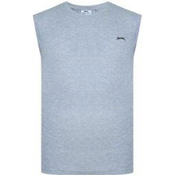 Slazenger Muscle Vest Mens Marl gris XL Male