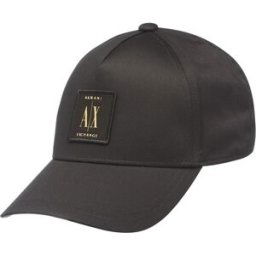 Giorgio Armani Exchange Baseball Hat Blk Gld 00020 Taille unique Male