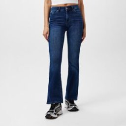 Only Tai021 Flared Jean Bleu foncé L L32 Female