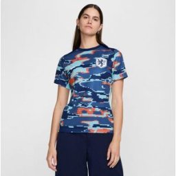 Nike Netherlands Academy Pro Pre Match Shirt 2024 Womens Bleu 16 (XL) Female