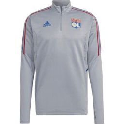 Adidas Olympique Lyonnais Tiro 21 Training Top Adults Halo Argent S Male