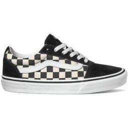 Vans Ward Canvas Trainers Women's Damier Noir/Blanc 5.5 (38.5) Female