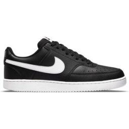 Nike Court Vision Low Trainers Mens Noir/Blanc 7 (41) Male