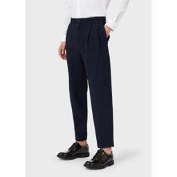 Giorgio Armani Emporio Armani Classic Trousers Bleu marine 2XS Male