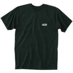 Vans Logo T-Shirt Noir Moyen Male