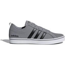 Adidas Vs Pace Trainers Mens Gris/Noir/Blanc 7.5 (41.3) Male