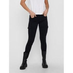 Only Miss Cargo Trousers Noir 28 L32 Female