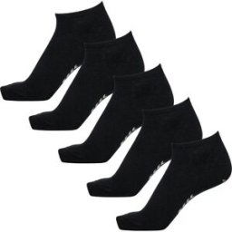 Hummel 5 Pack Ankle Socks Adults Noir Junior 1-6 Unisex