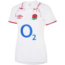 Umbro England Rugby Shirt 2022 Womens Blanc/Rouge 22 (4XL) Female