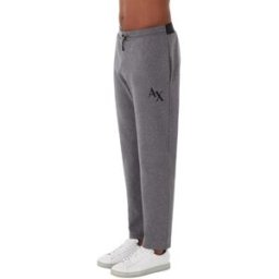 Giorgio Armani Exchange Logo Jogging Bottoms Gris Noir L Male