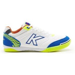 Kelme Precision Trainers Mens Blanc/Bleu/Lime 7(41) Male