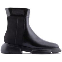 Giorgio Armani Emporio Armani Logo Ankle Boots Noir 3 (36) Female