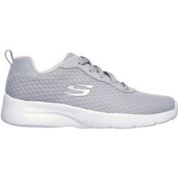 Skechers Dynamight 2.0 Social Orbit Womens Trainers Gris/Rose 8 (41) Female
