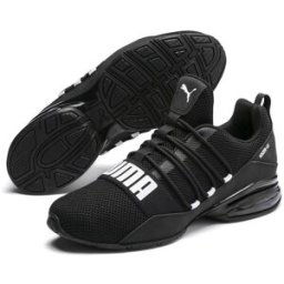 Puma Cell Regulate Trainers Mens Noir/Blanc 7.5 (41) Male