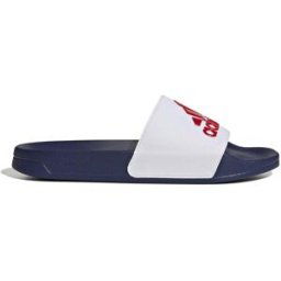 Adidas Adilette Shower Slides Unisex Blanc/Bleu/Rouge 10 (44.7) Unisex