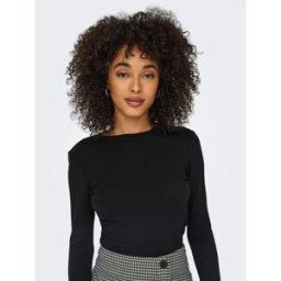 Only Riley Long Sleeve Top Noir XL Female