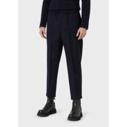 Giorgio Armani Emporio Armani Casual Trousers Bleu marine XS Male