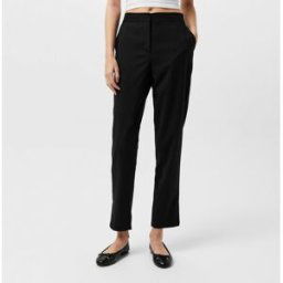 Giorgio Armani Exchange Icon Logo Patch Trousers Noir 6 (2XS) Female
