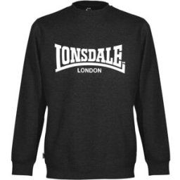 Lonsdale Essential Crew Sweater Mens Noir M Male