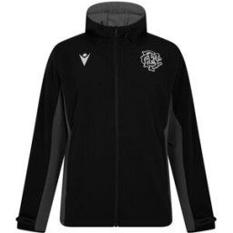 Macron Barbarians 2024 2025 Jacket Mens Noir/Blanc Moyen Male