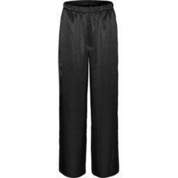 Vero Moda High Waist Satin Trousers Noir 16 (XL) Female