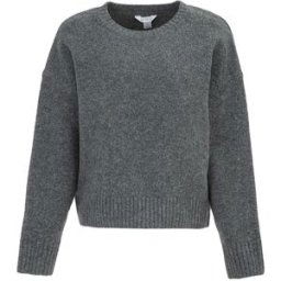 Miso Ladies Crew Neck Long Sleeve Sweater Charbon de bois 18 (2XL) Female
