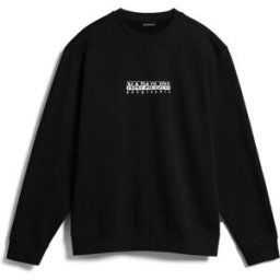 Napapijri Box Logo Crew Sweatshirt Noir 2XL Male