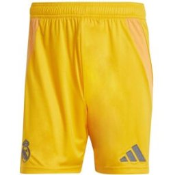 Adidas Real Madrid Away Shorts 2024 2025 Adults Orange 2XL Male