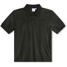 Boss Logo Print Polo Shirt Juniors Noir 09B 16 ans Male