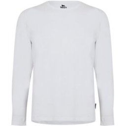 Lonsdale Long Sleeve T Shirt Mens Blanc Moyen Male