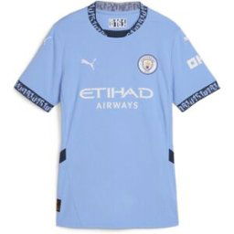 Puma Manchester City Home Shirt 2024 2025 Womens Bleu 12 (M) Female