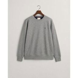 Gant Shield Crew Neck Sweatshirt Gris 093 XL Male