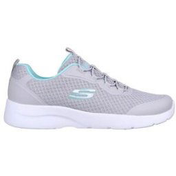 Skechers Dynamight 2.0 Social Orbit Womens Trainers Gris/Aqua 7 (40) Female