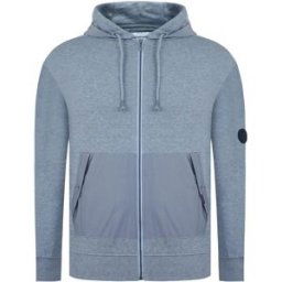 Firetrap Hybrid Full Zip Hoodie Mens Marl gris M Male